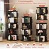 Aheaplus 360° Rotating Bookshelf Tower Revolving Corner Bookcase - 3 of 4
