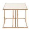 Hogan Coffee Table with Mirror Top Champagne Gold Finish - Inspire Q - 4 of 4
