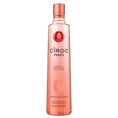 CÎROC Peach Vodka - 750ml Bottle