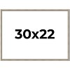 PosterPalooza | Classic Modern Silver Picture Frame - UV Acrylic, Backing Board, Hanging Hardware Included - 2 of 4