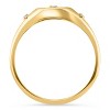 Pompeii3 Diamond Starburst Stackable Ring 18k Yellow Gold - Size 7 - 3 of 4