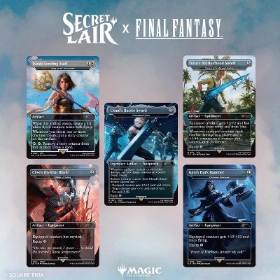 Magic the Gathering Secret Lair x FINAL FANTASY: Weapons (English) - Foil Edition