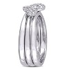 EVERLY JEWELRY |Sterling Silver 1/6 CT TW Diamond Fashion Ring - 2 of 4