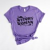 Simply Sage Market Women's Witches Woman Broom Short Sleeve Graphic Tee - 2 of 4