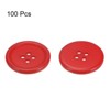 Unique Bargains Resin DIY Craft Flat 4-Hole Sewing Buttons 100 Pcs - 3 of 4