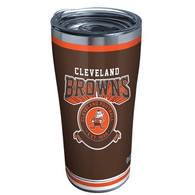 NFL Cleveland Browns 20oz Vintage Stainless Tumbler