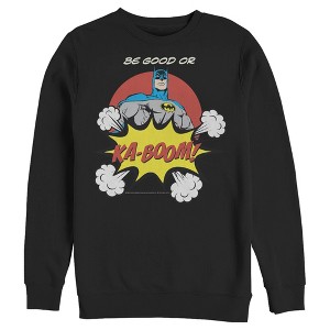 Men's Batman Be Good or Kaboom Sweatshirt - 1 of 3