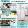 14000BTU Portable Air Conditioner,Efficient Cooling, Dehumidifier, Fan Modes,Serene Cooling for Living Rooms, Air Conditioners 24H Timer Home Offices - 3 of 4