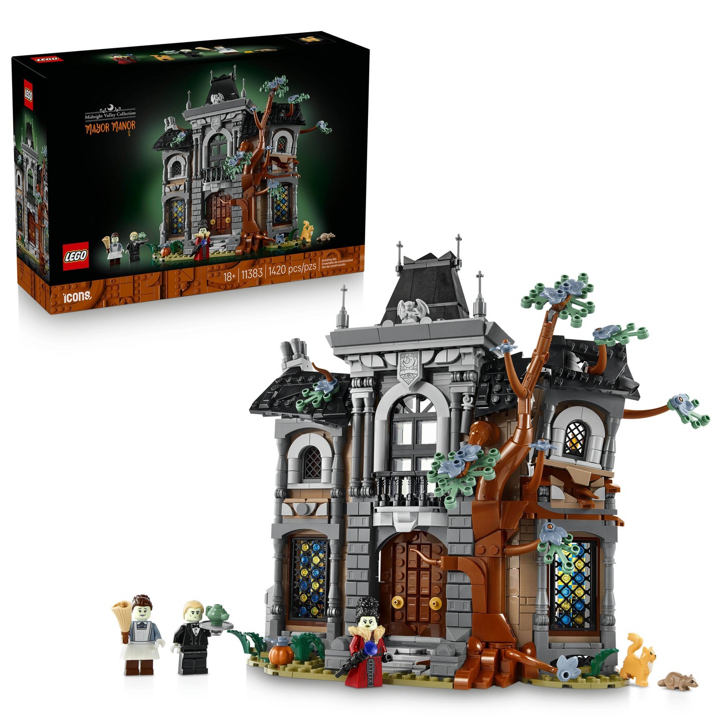 Детский конструктор LEGO Icons Mayor Manor Building Set 11383 — фото 1