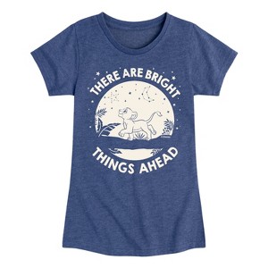 Girls' - Disney - There Are Bright Things Ahead Fitted Short Sleeve Graphic T-Shirt - 1 of 4