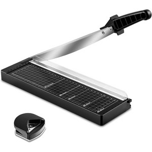 Attop Paper Cutter 12 Inch, 8 Sheet Capacity, Heavy Duty Paper Cutter for Cardstock, Guillotine Paper Trimmer for Crafting, Classroom and Office - 1 of 4