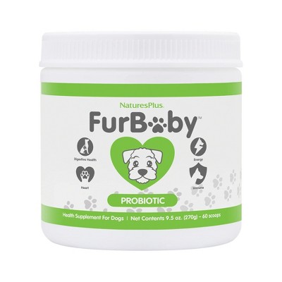 FurBaby Probiotic Supplement for Dogs by Nature's Plus  -  9.5 oz Powder