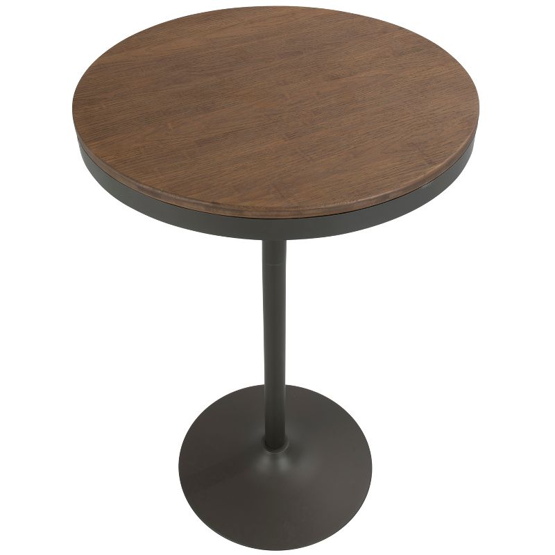Dakota Industrial Adjustable Bar Height Table - LumiSource, 3 of 6