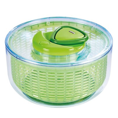 Zyliss Easy Spin Salad Spinner - Green/White,  Large