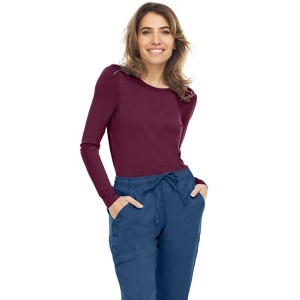 Medichic Ultrasoft Stretch Long Sleeve Scrub T-Shirt - 1 of 4