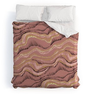 Pattern State Marble Sketch Sedona Duvet Set - Deny Designs - 1 of 4