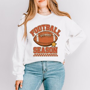 Simply Sage Market Football Season Star Sweatshirt - 1 of 4