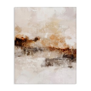 Stupell Industries Beige & Brown Abstract, 24" x 30" - 1 of 4