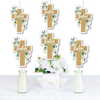Religious Christian Cardstock Cutouts Rounds Mix