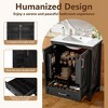 24"/30"W Bathroom Vanity with Ceramic Basin, Bathroom Storage Cabinet with Divided Drawer, Door Shelves & Soft Close Door - ModernLuxe - 4 of 4