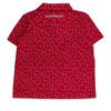 RuggedButts Boys Knit Short Sleeve Performance Polo - Tiny Candy Canes, 7 - 2 of 2