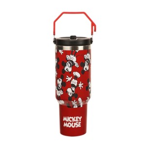 Disney Mickey Mouse All-Over Character Print Red 40 Oz Stainless Steel Water Bottle - 1 of 4
