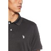 U.S. Polo Assn. Men's Short Sleeve Classic Fit Solid Stretch Polo Shirt - 3 of 3