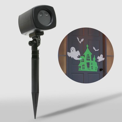 Philips LED Haunted House with Flashing Ghosts & Bats Projector Halloween Special Effects Lights