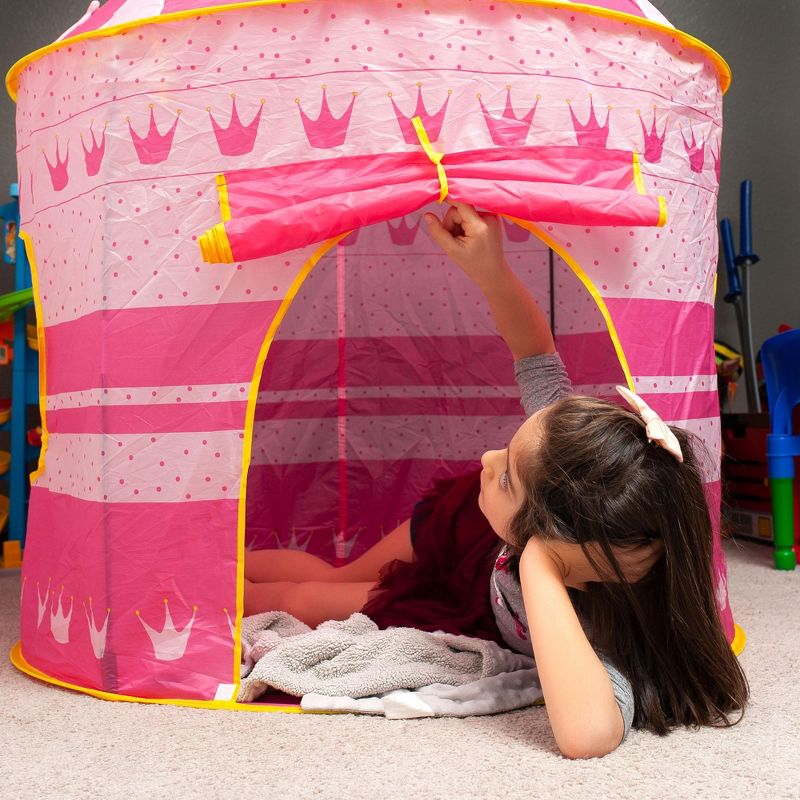 Ningbo Zhongying Leisure Products Pink Fantasy Castle Play Tent | 54 x 41 Inches, 3 of 8
