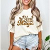 Simply Sage Market Women's Boho You Are Magic Short Sleeve Garment Dyed Tee - 2 of 4