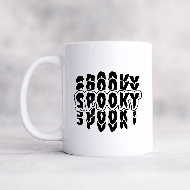 City Creek Prints Halloween Spooky Mug - White, 1 of 3