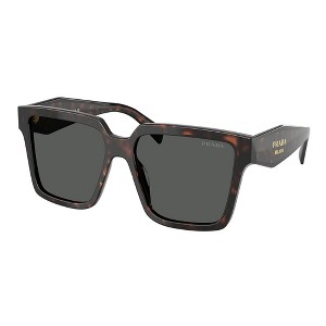 Prada PR 24ZS 17N40L Womens Square Sunglasses Root Tortoise 56mm - 1 of 3