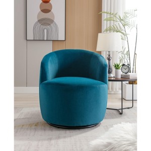 NicBex Swivel Barrel Chair Modern Accent Chair Armchair Comfy Chair Living Room Chair for Reading Room, Bedroom - 1 of 4