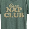 Women's - Instant Message - Cozy Nap Club Short Sleeve Graphic T-Shirt - 2 of 4