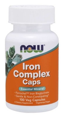 Iron Complex by Now Foods  -  100 VegCap