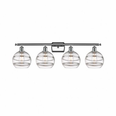Rochester - 4 Light Bath Vanity In Industrial Style-10.88 Inches Tall and 38 Inches Wide