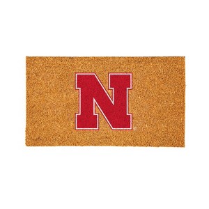 Coir Mat, 16"x28", University of Nebraska - 1 of 4