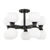 Z-Lite Artemis 10 - Light Semi-Flush Mount in  Matte Black - image 2 of 4