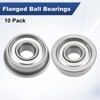 Unique Bargains Chrome Steel Durable Multipurpose Use Flanged Ball Bearing - 4 of 4