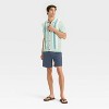 Men's Striped Full Button Sweater - Goodfellow & Co™ Light Green - 3 of 3