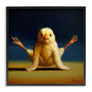 Stupell Industries Yoga Chicks Exercise Pose, 24" x 24" - 1 of 4