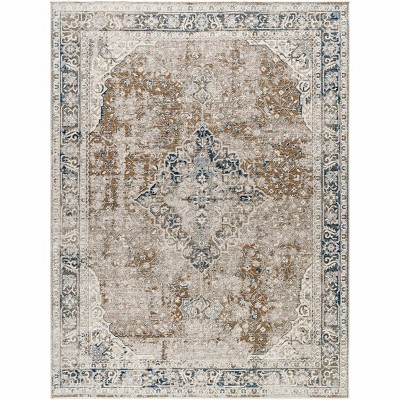 Hauteloom Jemma Brown Medallion Area Rug