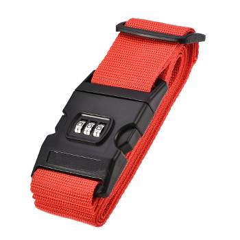 Luggage Straps 2m Cross Adjustable with Combination Lock Buckle