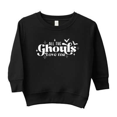 The Juniper Shop All The Ghouls Love Me Diamonds Toddler Graphic Sweatshirt