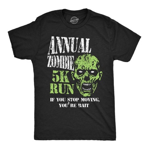 Мужские футболки Crazy Dog T-Shirts, Inc. Mens Funny T Shirts Annual Zombie 5k Run Sarcastic Undead Tee For Men - Crazy Dog Men's T Shirt Perfect Zombie Gift Black S