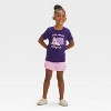 Toddler Girls' Short Sleeve One More Chapter Graphic T-Shirt - Cat & Jack™ Purple - 4 of 4