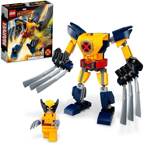 LEGO Super Heroes Marvel Avengers Wolverine Mech Armor 76202 Building Kit - image 1 of 4
