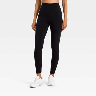 Women's Super Flex 7/8 Leggings - All In Motion™ Black XS