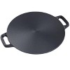 Bruntmor 12'' Pre Seasoned Cast Iron Crepe Pan Set - 5 Piece - 4 of 4