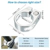 Unique Bargains Aluminum Alloy Quick-Release Mountain Road Bike Seat Post Clamp - 2 of 4